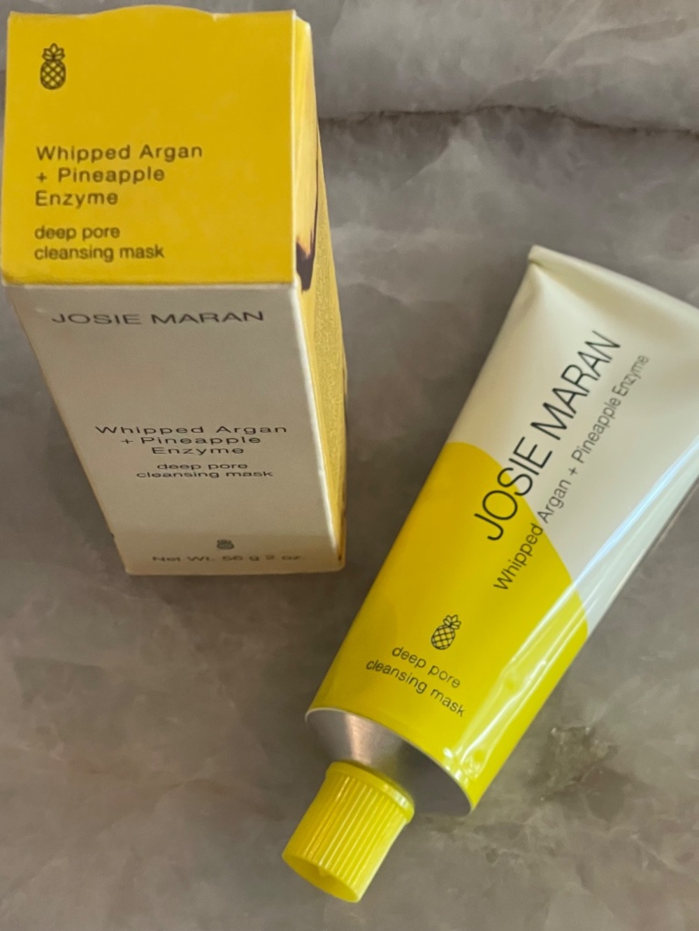 NEW in BOX Josie Maran Whipped Argan + Pineapple Enzyme Mask - Picture 8 of 8